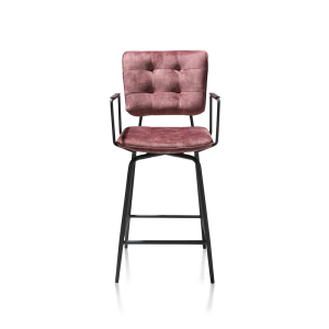 Barkruk Manou burgundy red