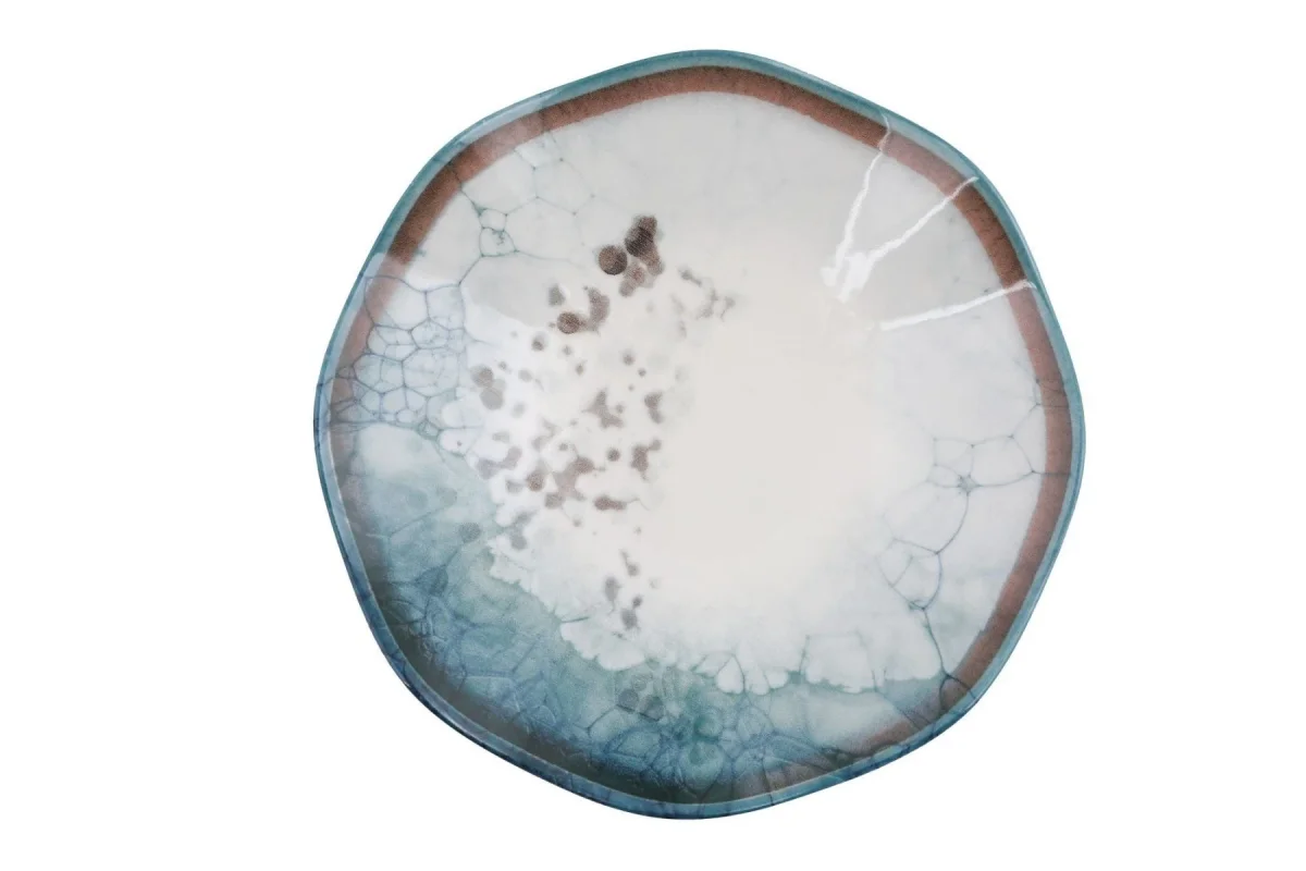 Servies set porselein - 24 delig - Oceaan blauw - Lagoon - Afbeelding 9