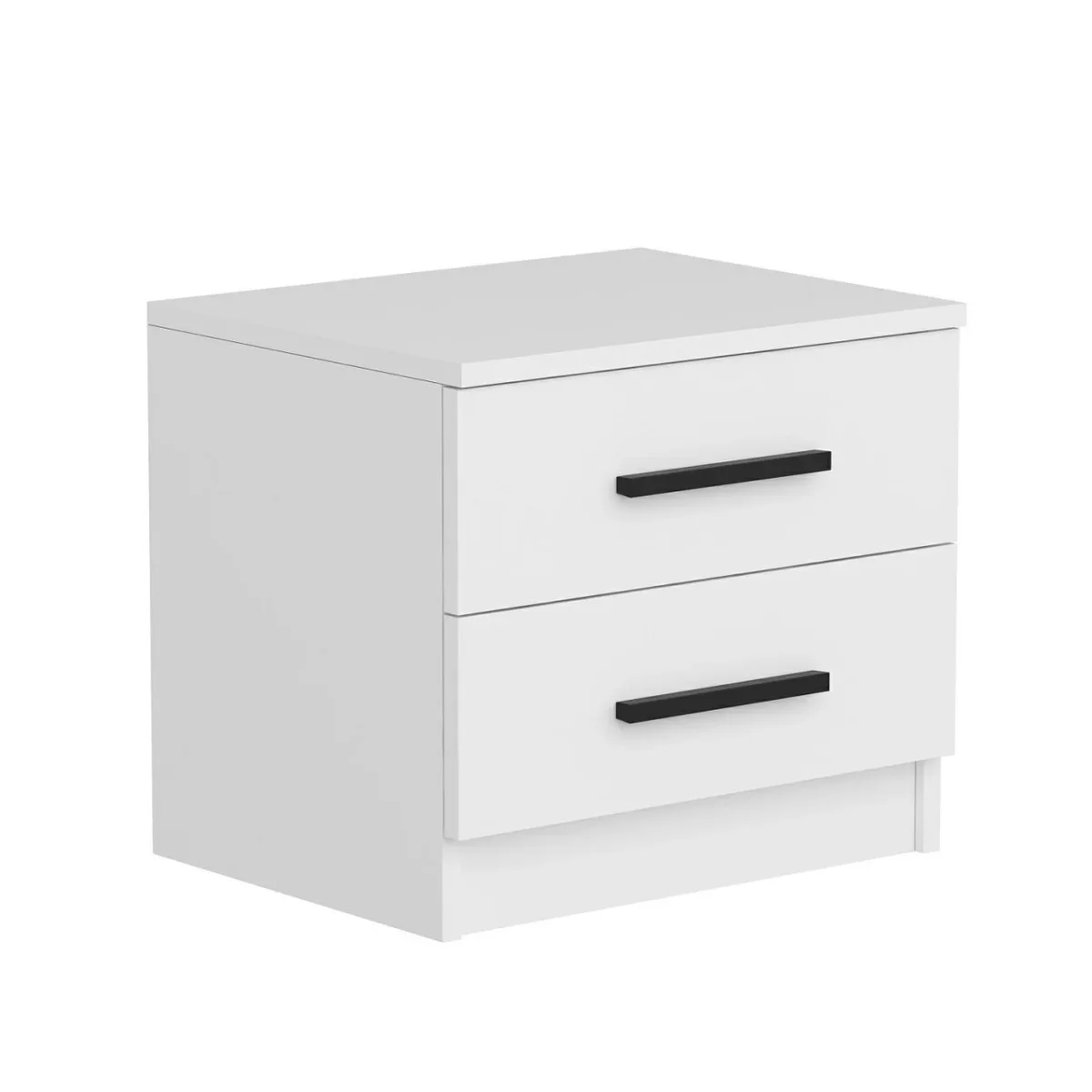 Nachtkastje Kale Wit Melamine 50x40x47 cm - Afbeelding 6