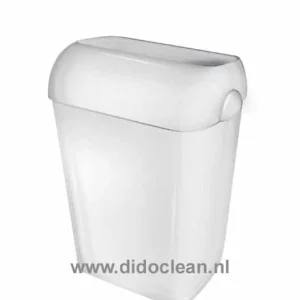 Afvalbak 23 liter wit ABS kunststof