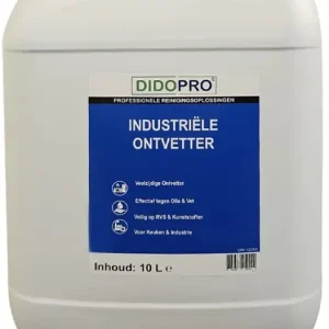 DIDOPRO Industriële ontvetter 10 liter