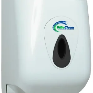 DiDoClean MIDI handdoekrol poetsrol dispenser wit kunststof