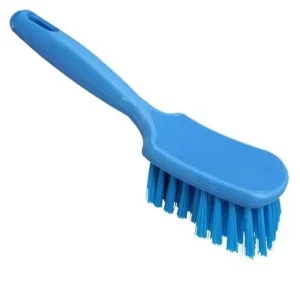 Handborstel HARD 275x70mm BLAUW met rubber rand