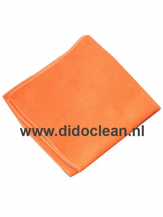 Microvezeldoek ORANJE 40x40cm - Afbeelding 2