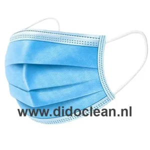 Mondmasker 3 laags 50 stuks BLAUW