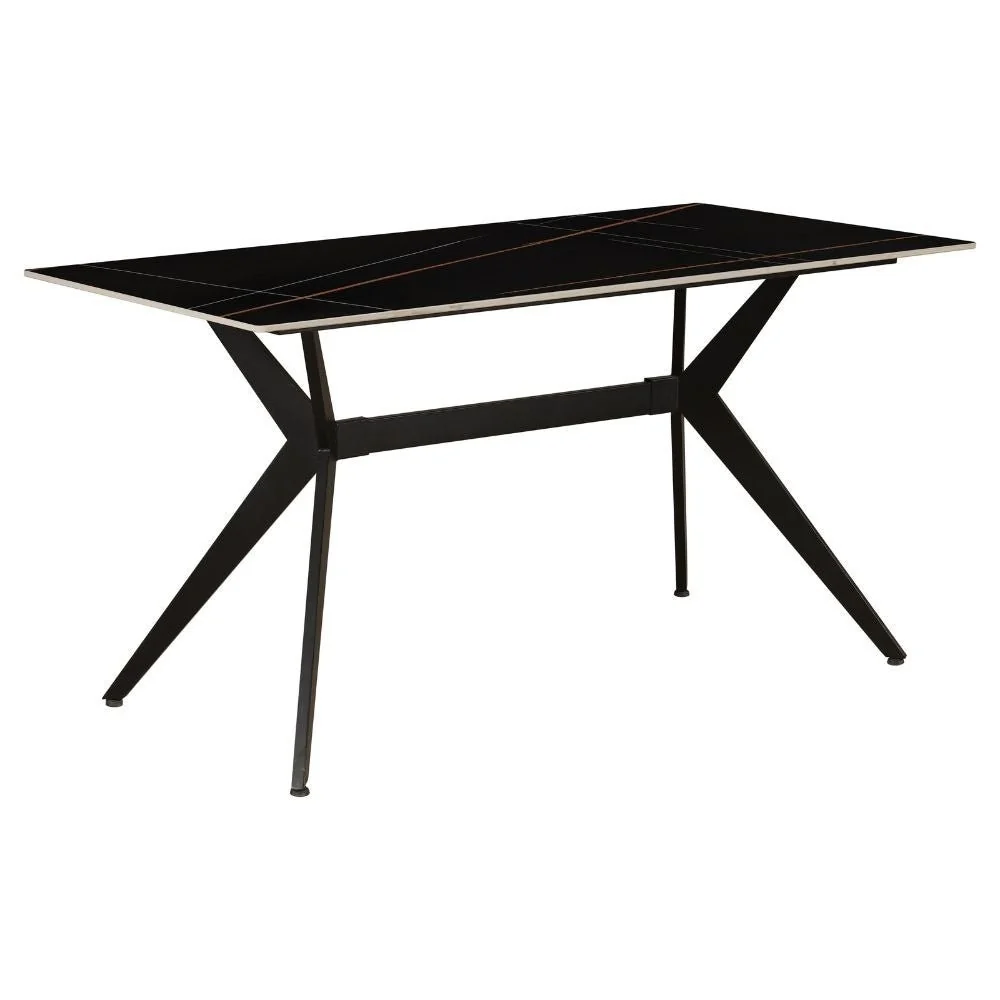 Eettafel Grace Sintered Stone Marmerlook Zwart - Afbeelding 8
