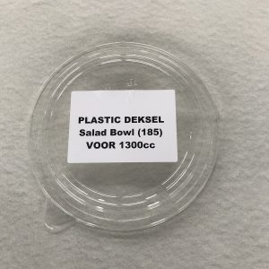 Plastic deksel – kartonnen bio bowl – 1300 ml – 300 st.