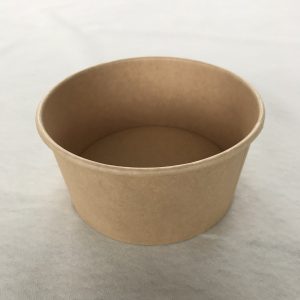 Kartonnen bio bowl – 1000 ml – 300 st. met deksel