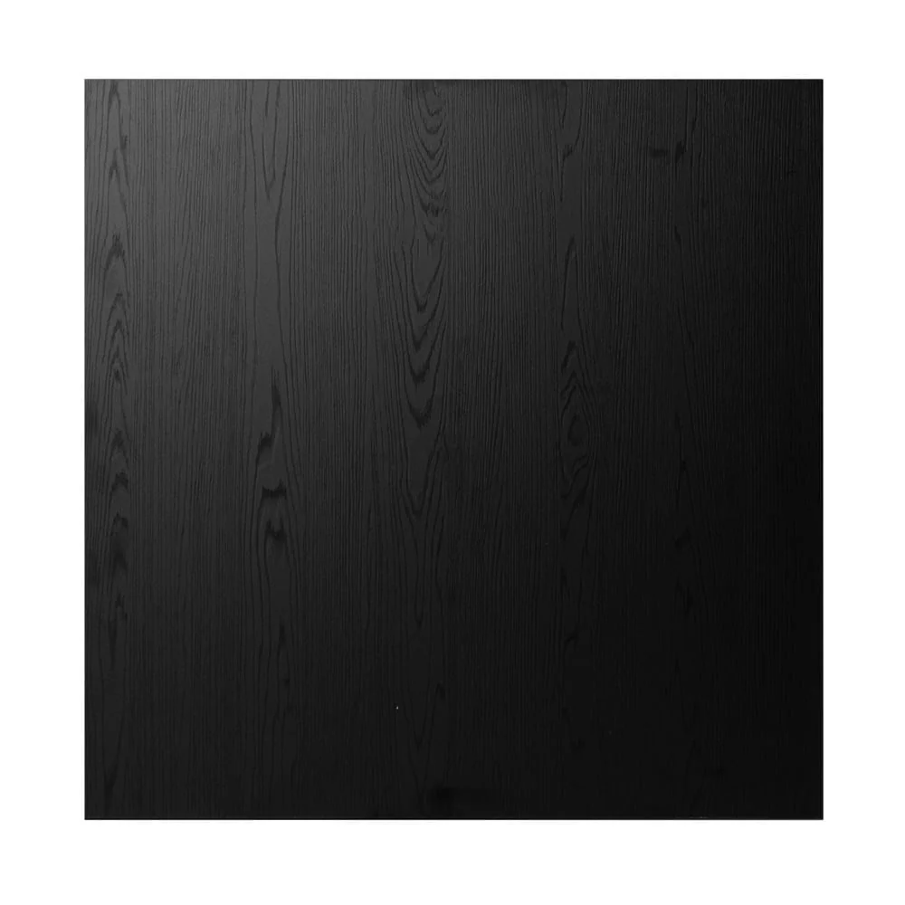 Tafelblad Roan melamine zwart 60 x 60 cm - Afbeelding 2